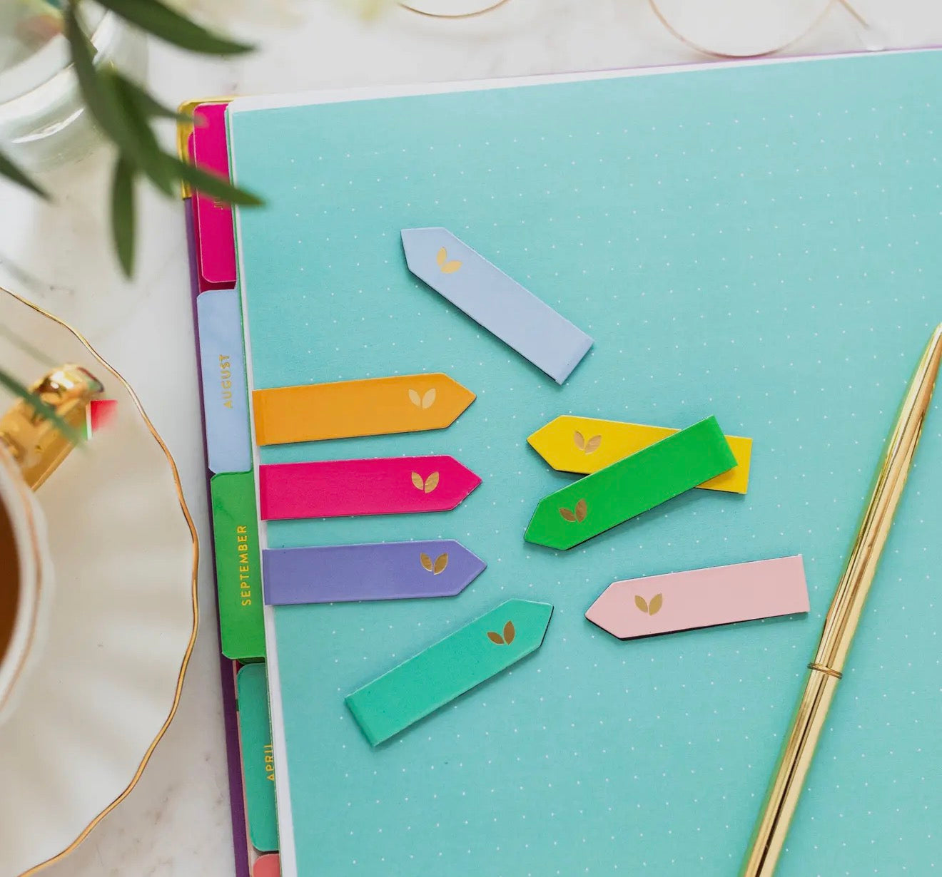 Bright Color Magnetic Bookmarks