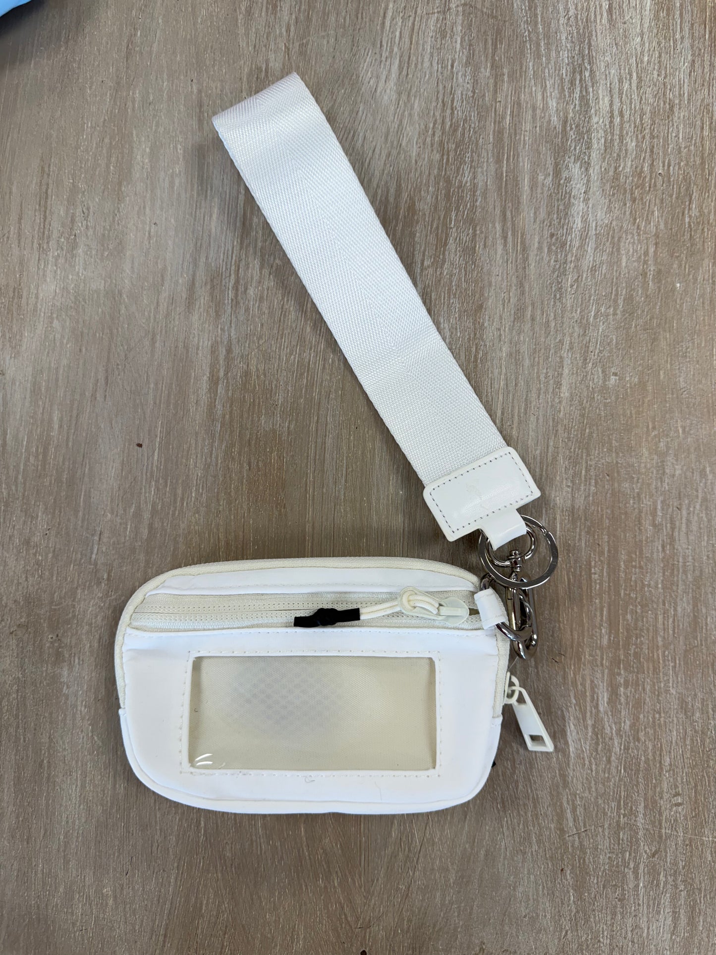Zip wallets with wristlet