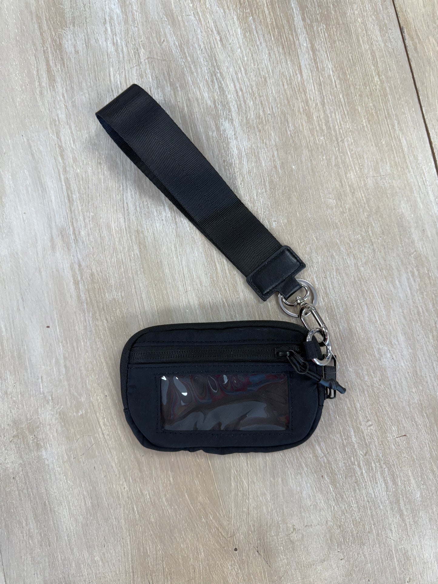 Zip wallets with wristlet