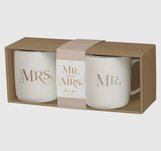 Mr & Mrs Coffee Mug Set