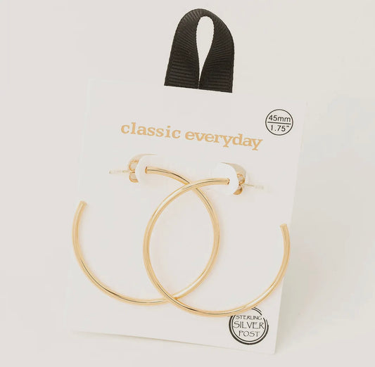 Gold Hoop Earrings
