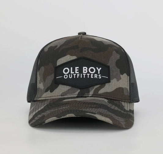 Ole Boy Camo Classic Logo Patch Hat