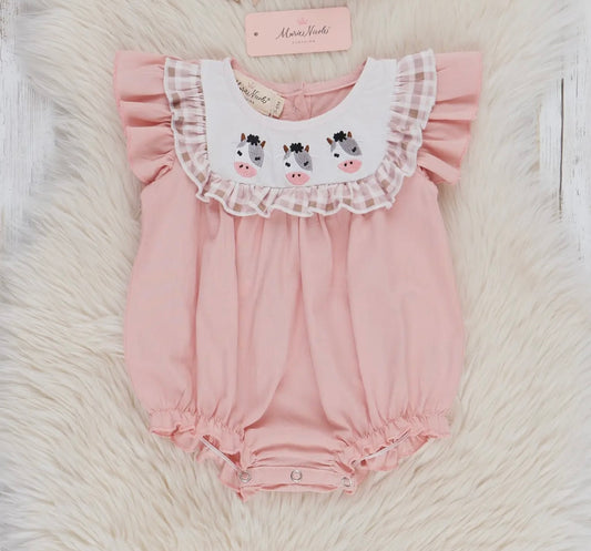 Cow Ruffle Bubble