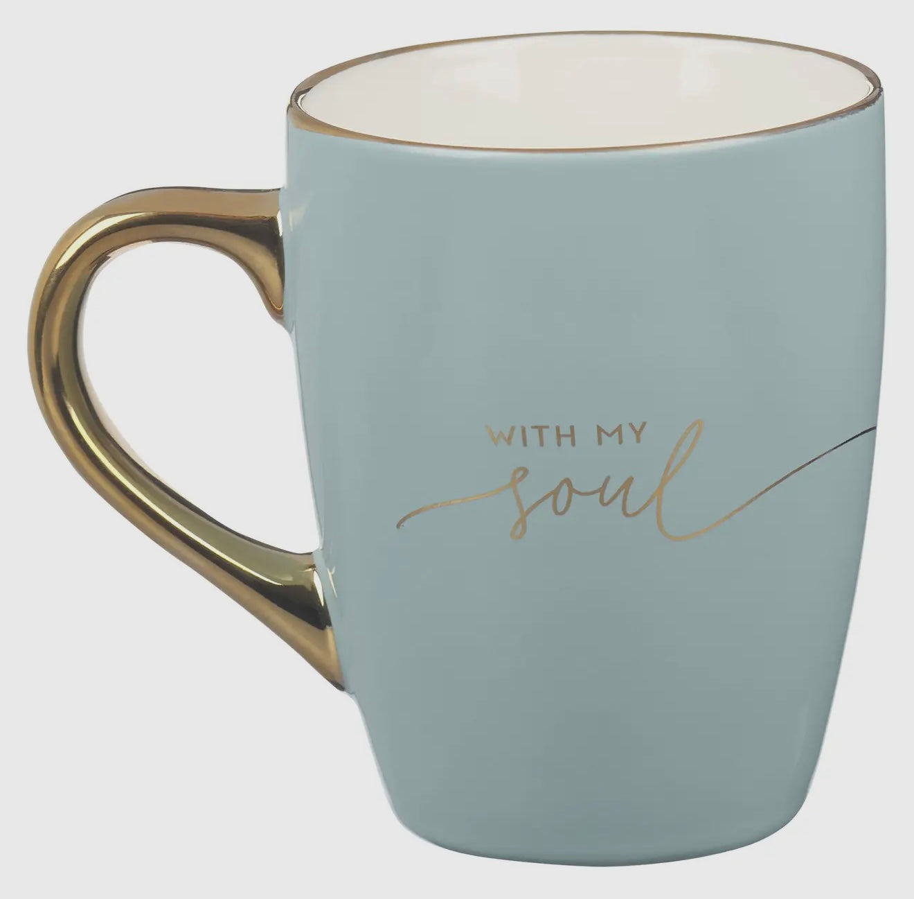 Blue And Gold it is well mug