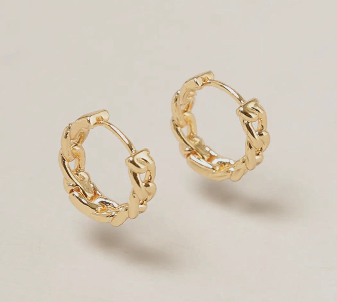 Link Hoop Earrings
