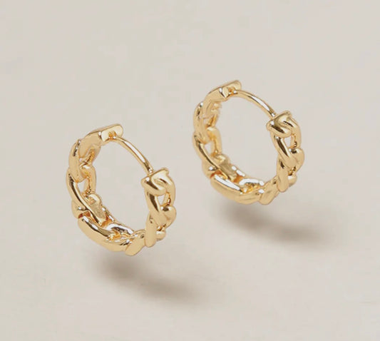 Link Hoop Earrings