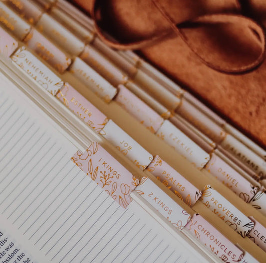 Gold Foil Bible Tabs