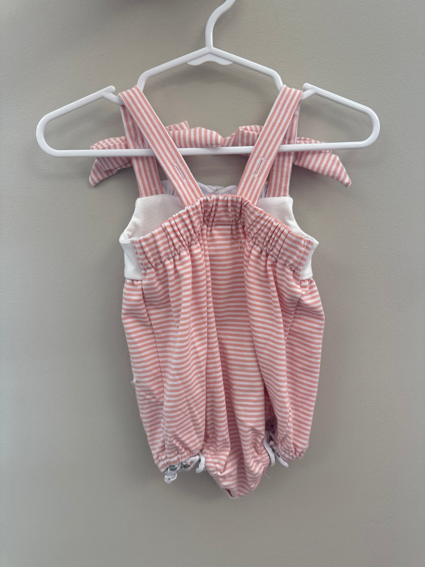 Blushing Bouquets Tie Ruffle Bubble