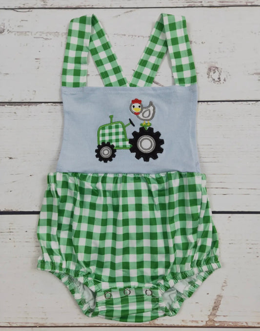 Chicken Tractor Boys Bubble