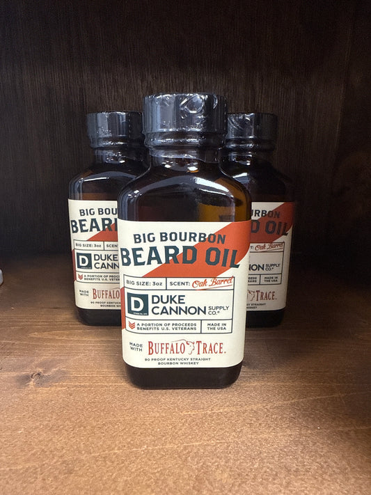 Duke Cannon Big Bourbon Beard Oil