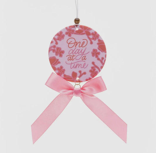 One day at a time car air freshener