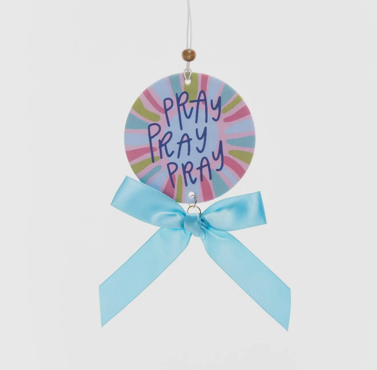 Pray pray pray car air freshener