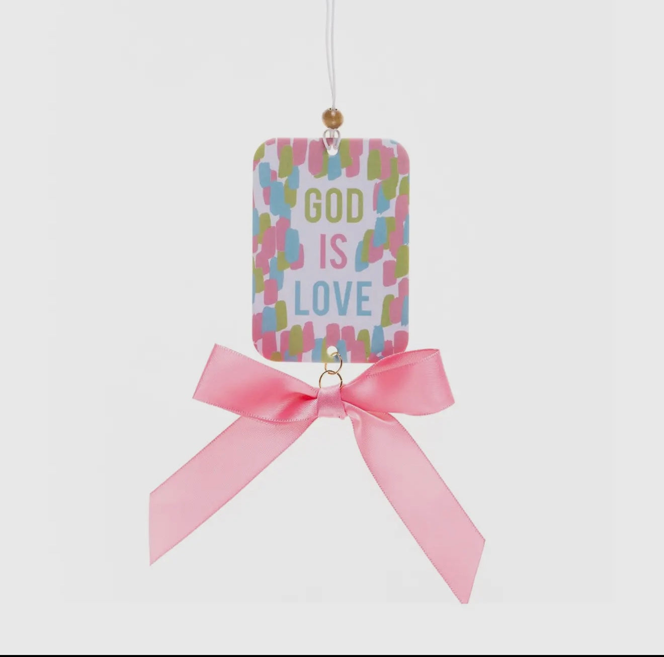 God is love air freshener