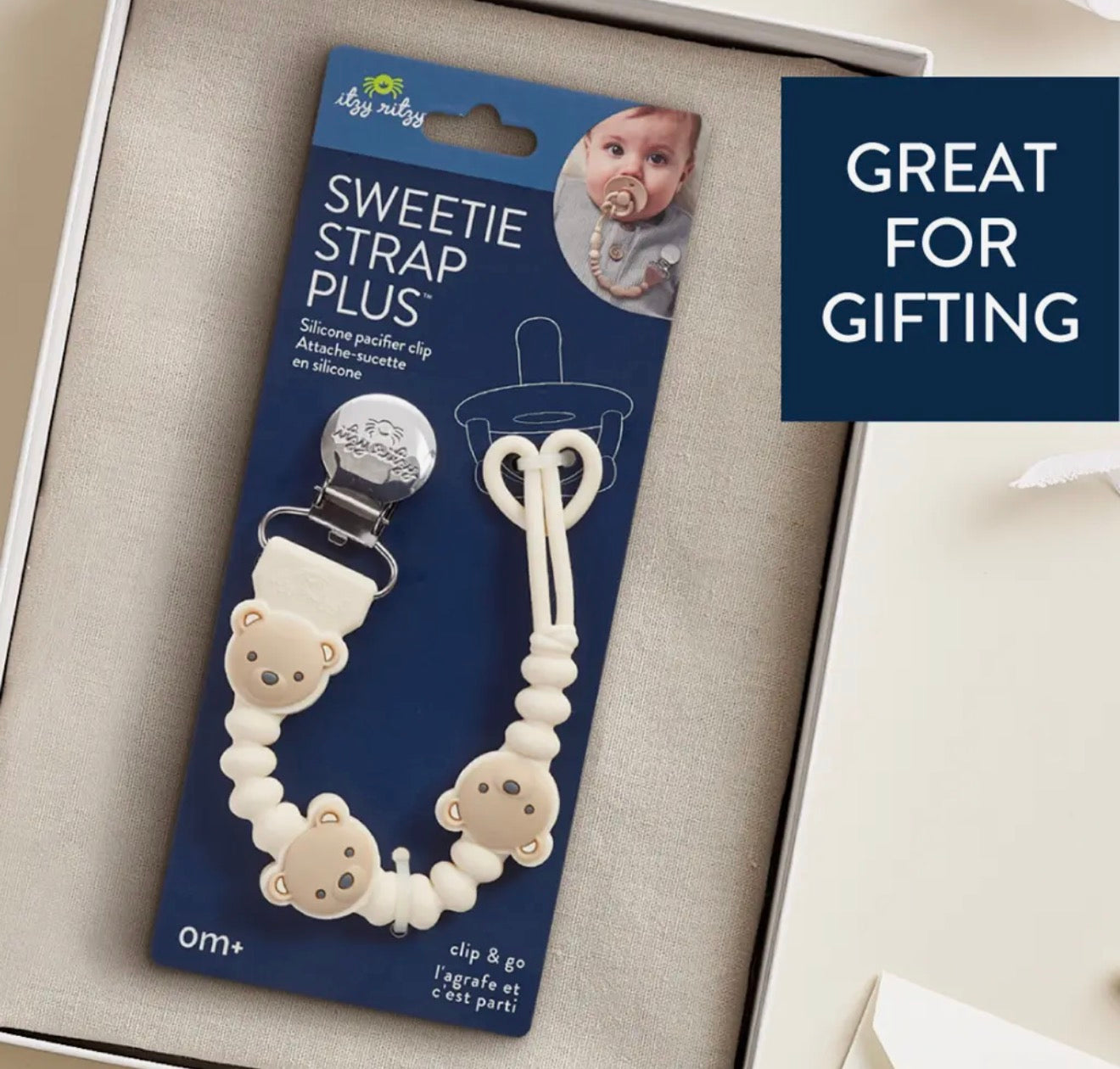 Itzy Ritzy Sweetie Strap Plus