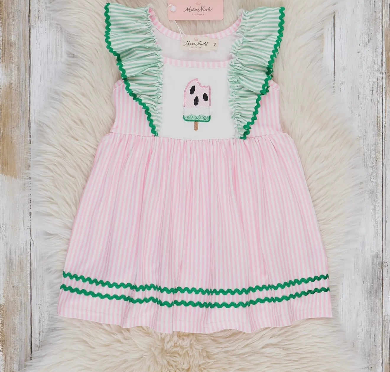 Striped Watermelon Dress