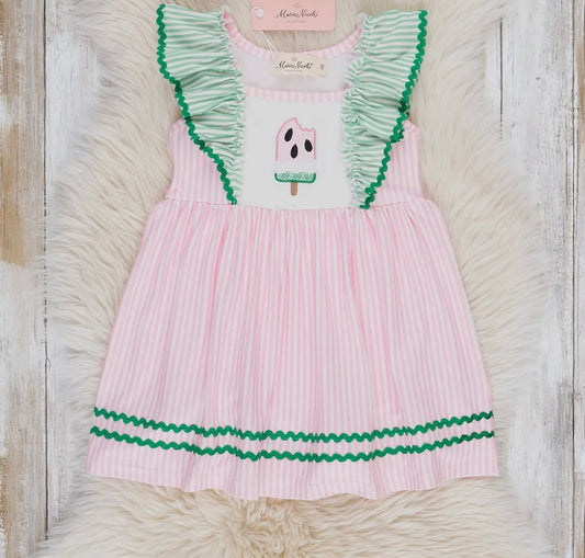 Striped Watermelon Dress