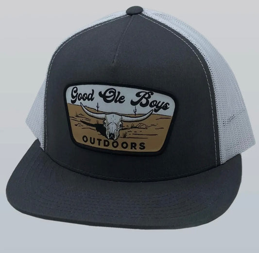 Cattle Skull Patch Hat