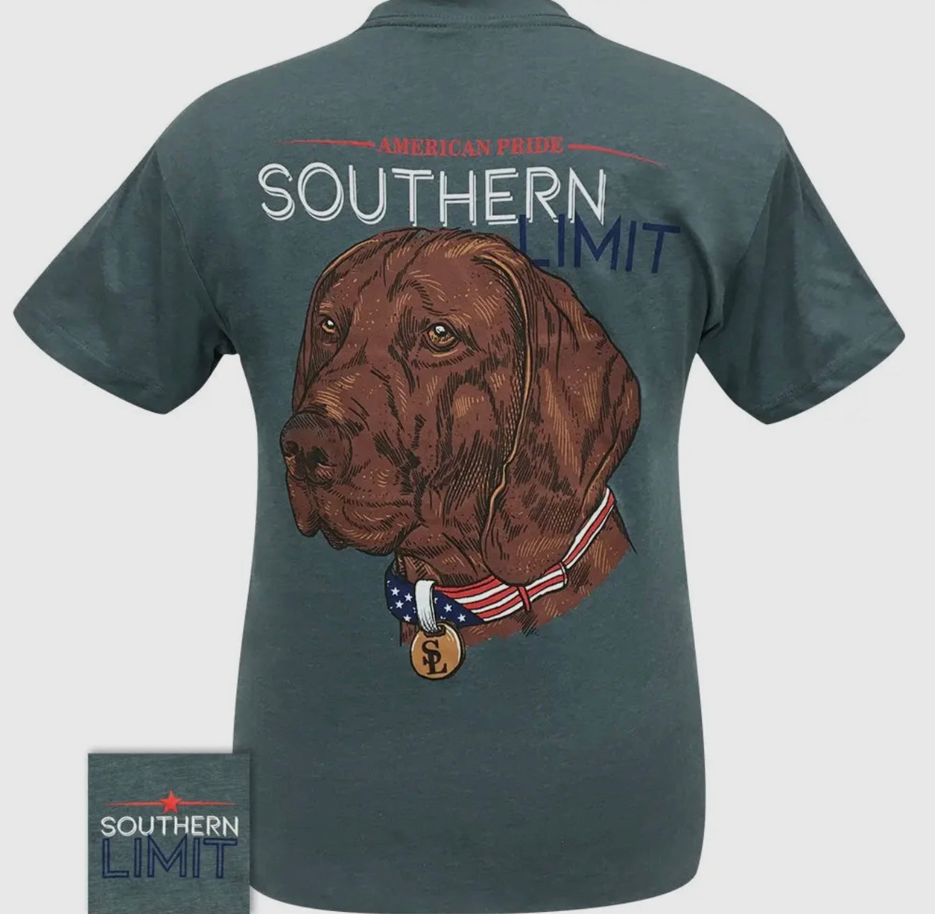 Southern limit dog gone American t-shirt