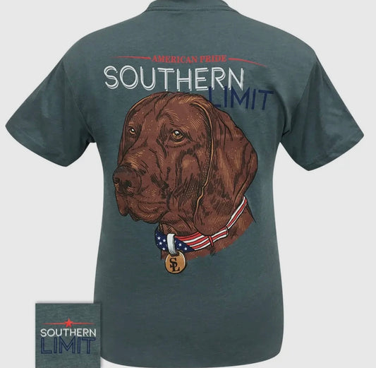 Southern limit dog gone American t-shirt