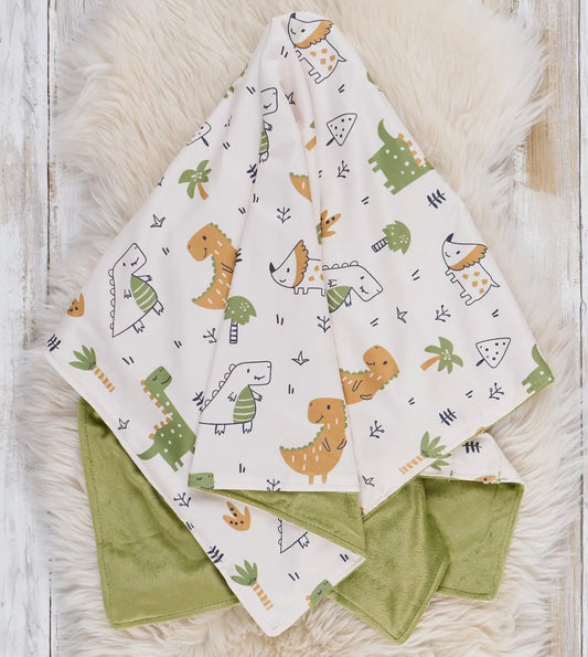 Jurassic Jammies blanket