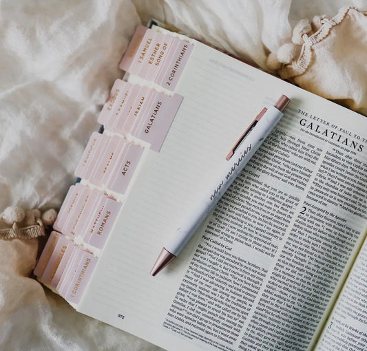 Blush Bible Tabs