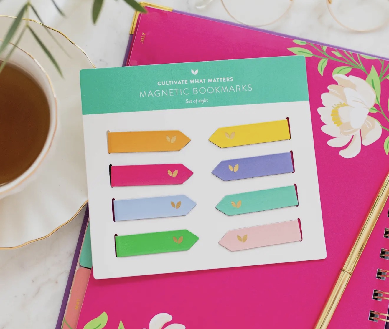 Bright Color Magnetic Bookmarks