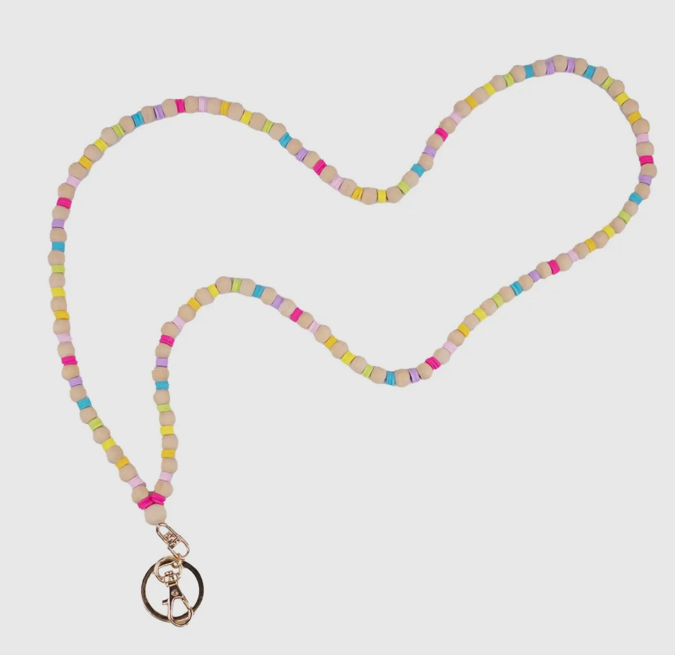 Colorful bead Lanyard