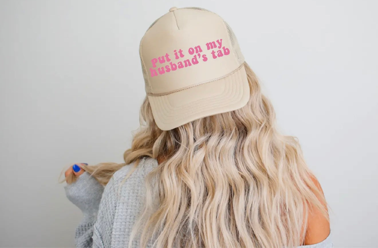 Husbands Tab Tan & Pink
