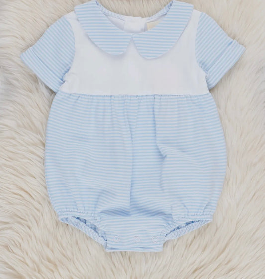 Baby Blue Stripped Bubble
