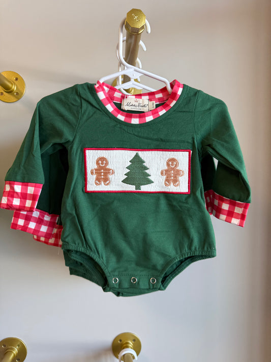 Baby boy gingerbread bubble